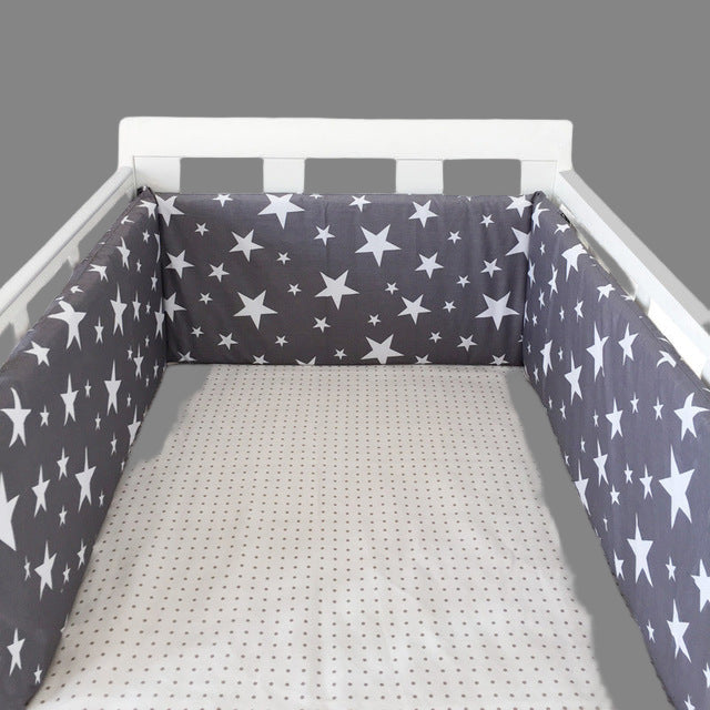 tour de lit bébé protect gris