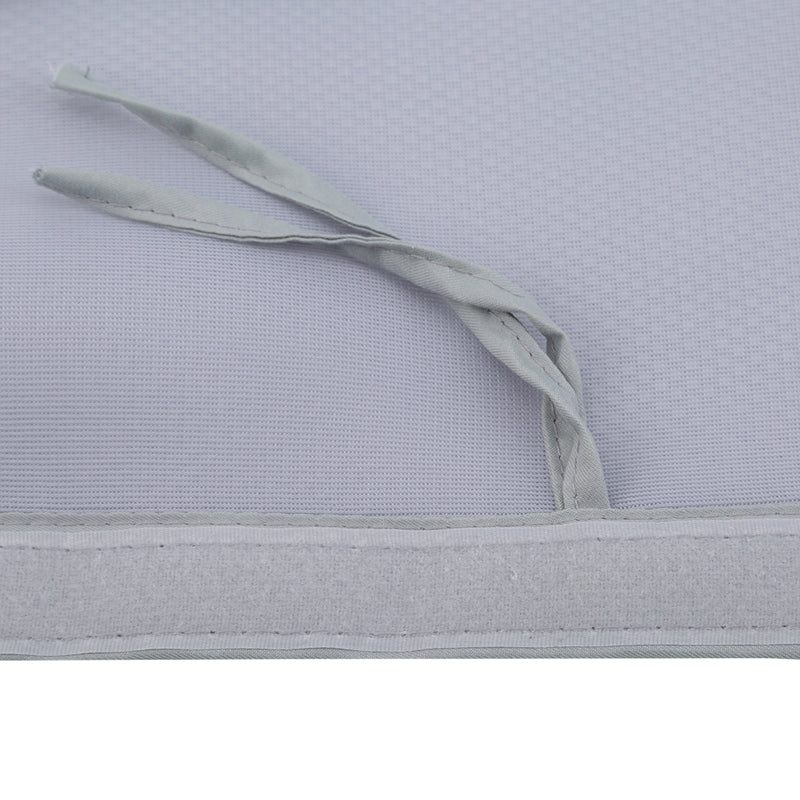 contour de lit bebe avec attache lien transparent