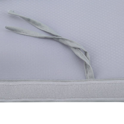 contour de lit bebe avec attache lien transparent